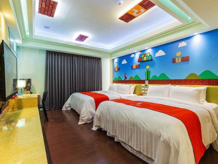 A+ 精品汽车旅馆 桃园 外观 照片